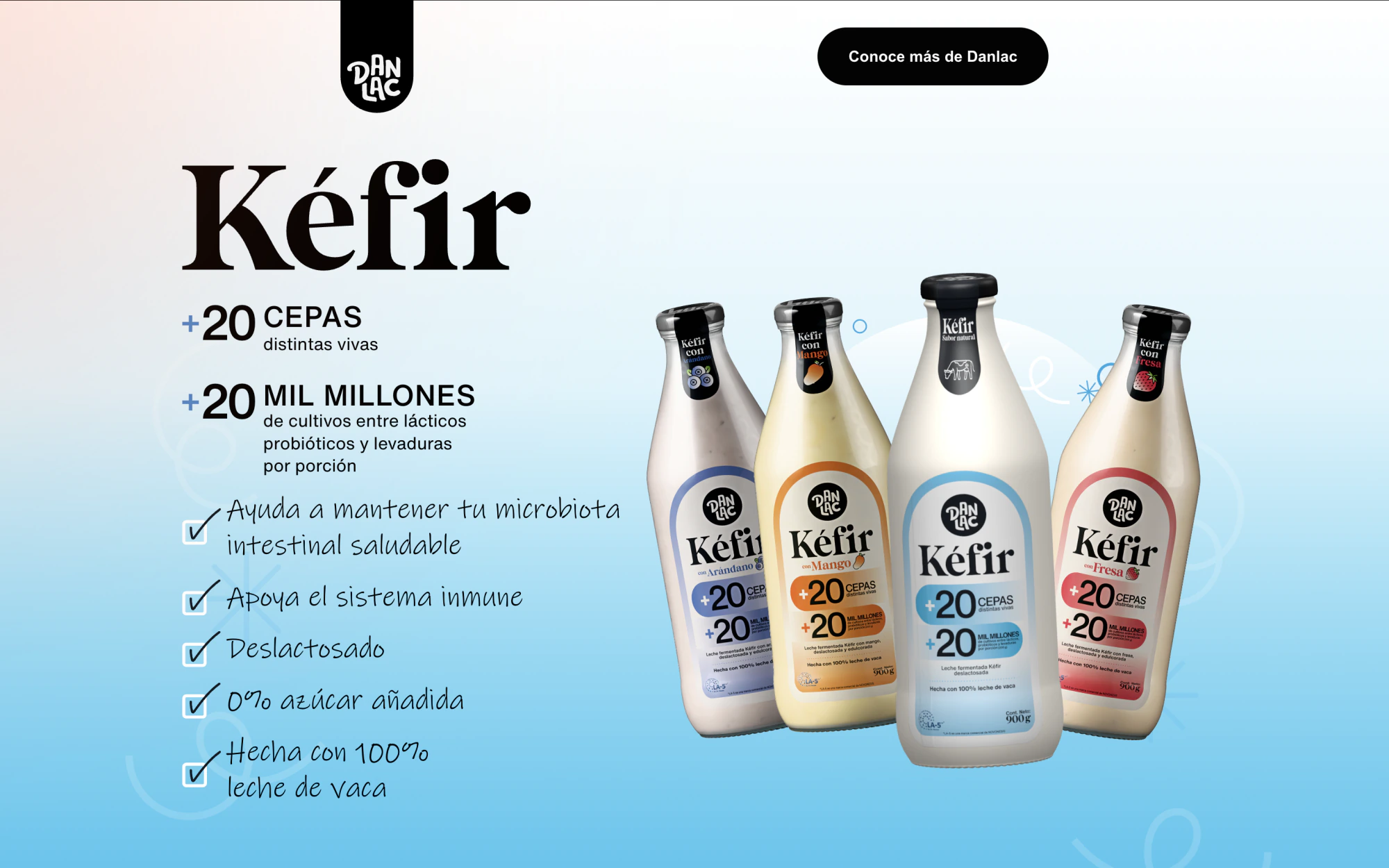 Yogurt Kéfir · Danlac